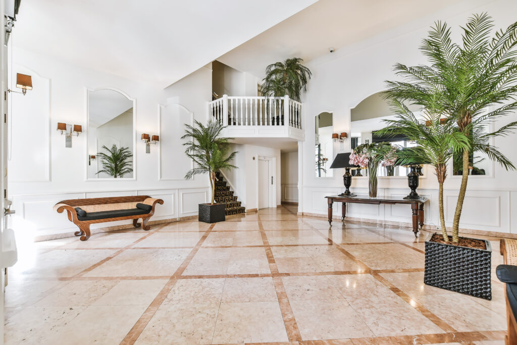 Interior of upscale property managed by a estate manager in Delray Beach