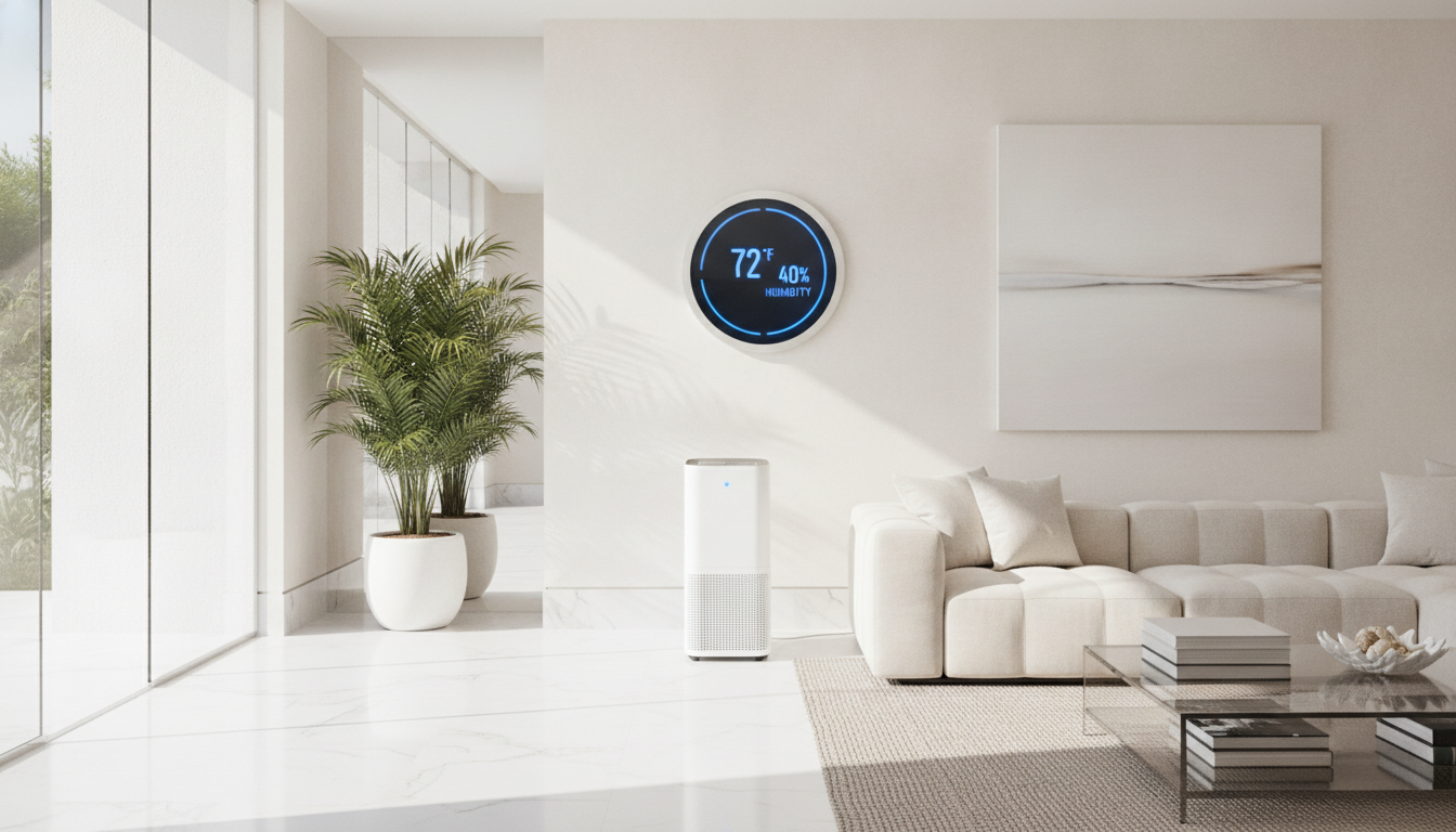 Prevent mold in vacant homes in Florida with a digital thermostat and dehumidifier